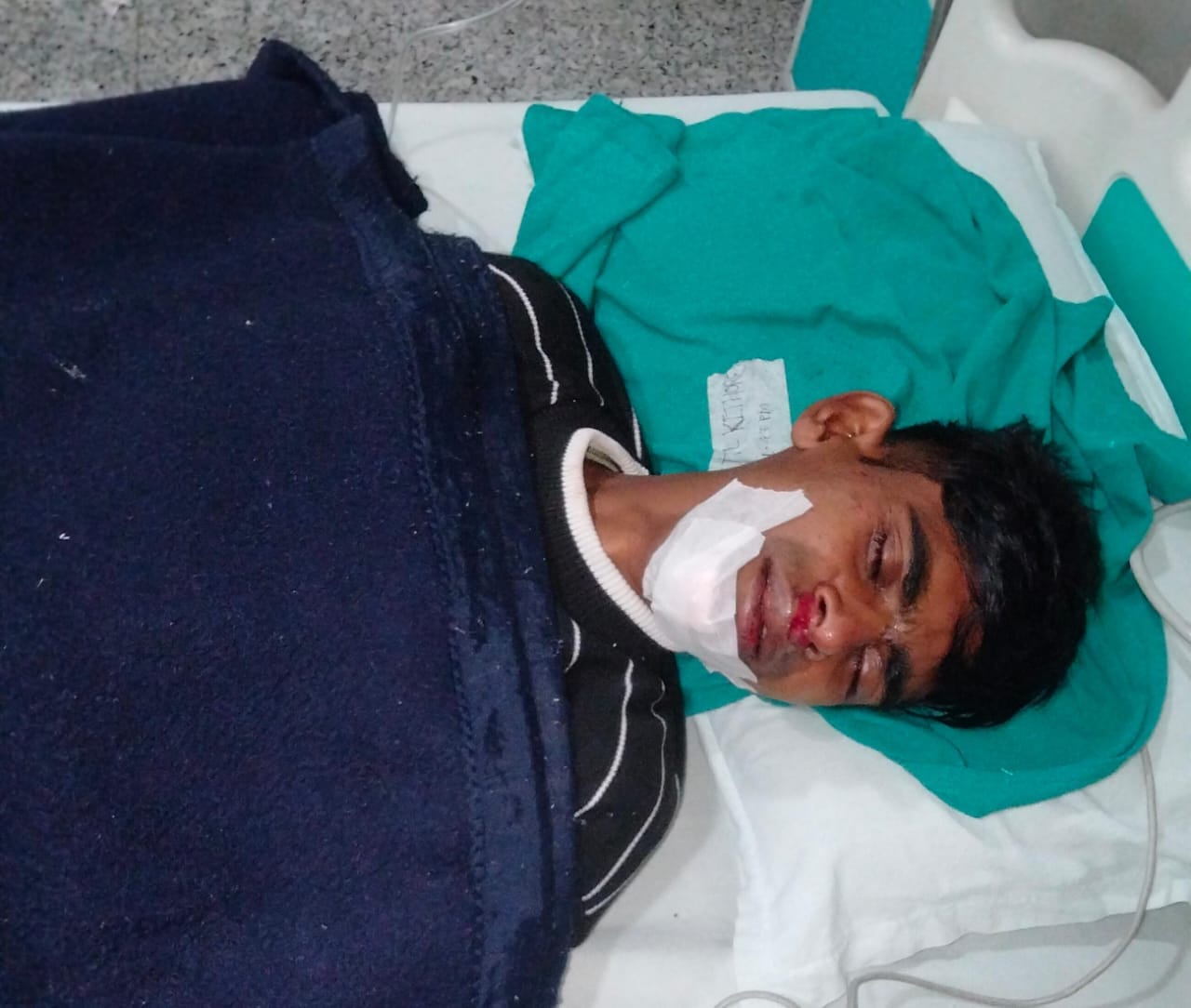 कार से टक्कर लगने से हुई शाहरयाब का फाइल फोटो