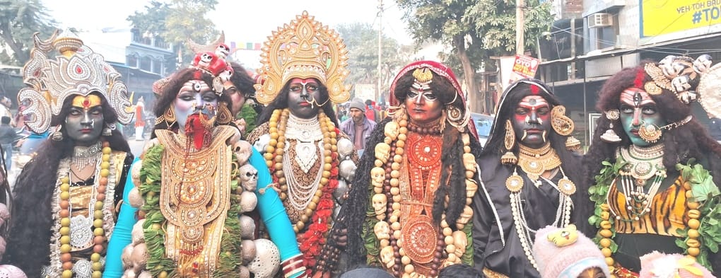 रावण की झांकी।   (परीक्षितगढ)