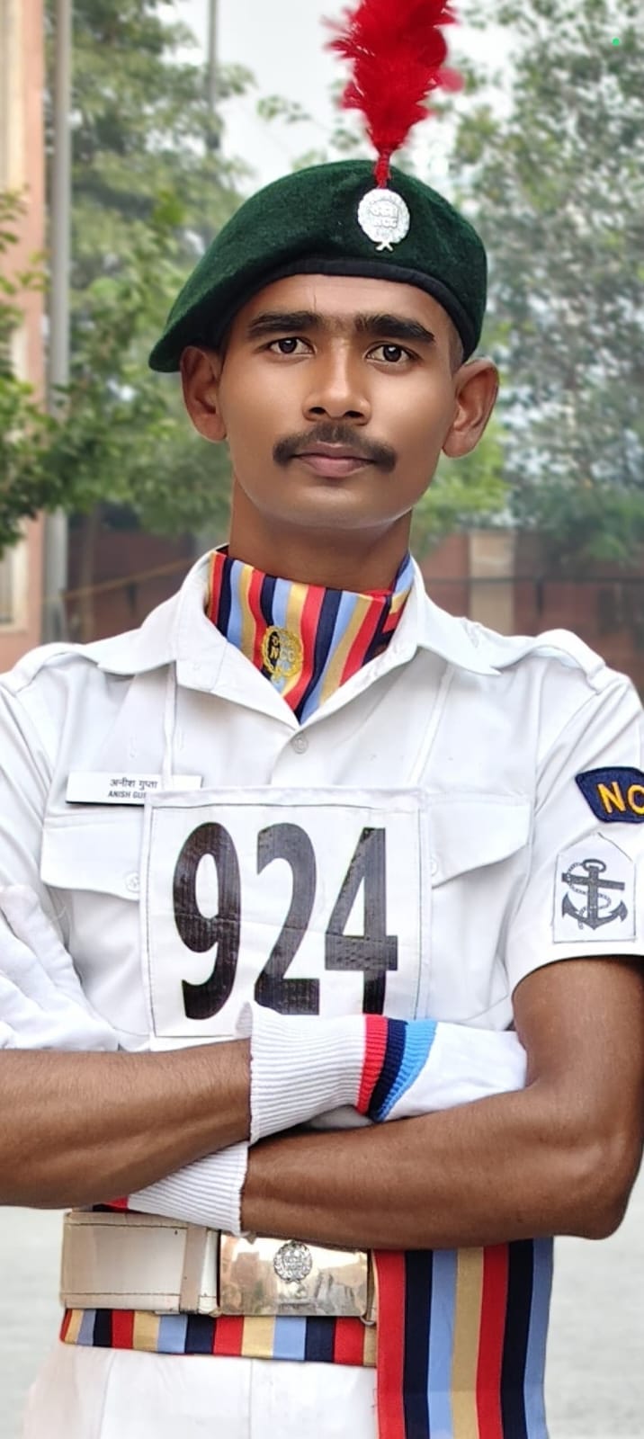 स्व. चंद्रशेखर जी पूर्व प्रधानमंत्री स्मारक महाविद्यालय सेवराई का एनसीसी----कैडेट प्रीतम कुमार 