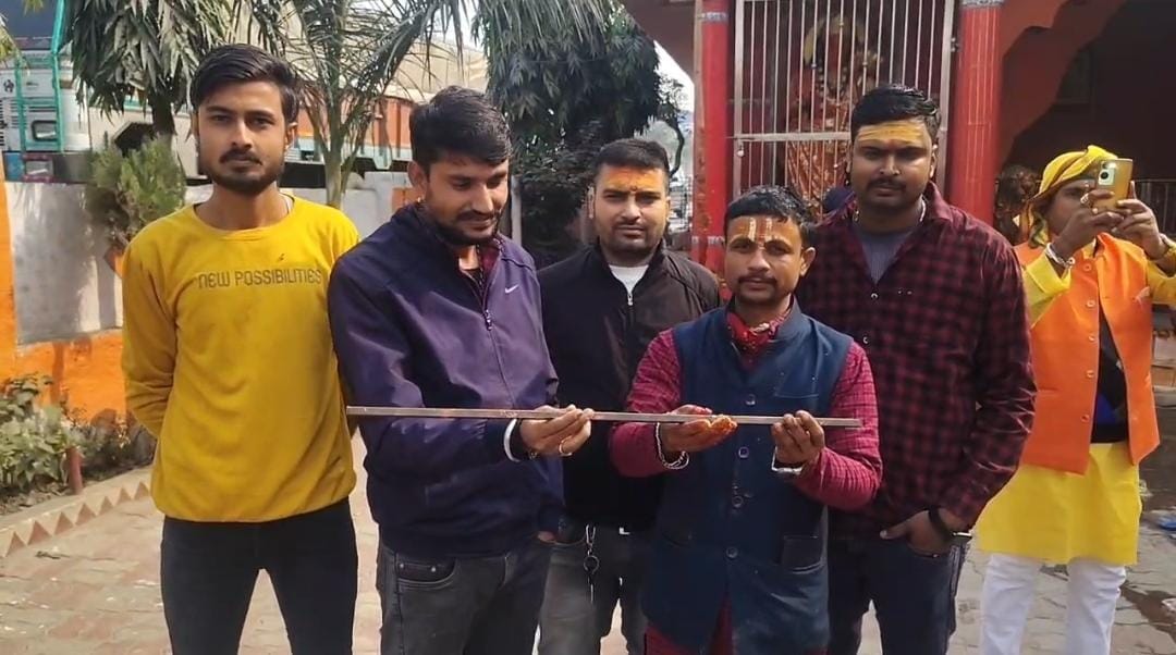 मंदिर में चोरी की कोशिश नाकाम मंदिर में चोरी की कोशिश नाकाम