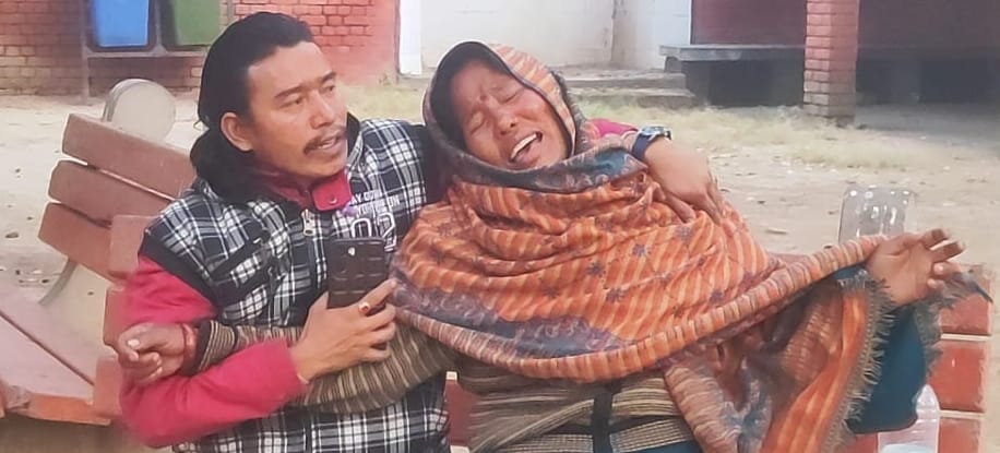 20...सूख गए आंसू...कच्चा चमारिया रोड स्थित फार्म हाउस पर एक जनवरी को नेपाल निवासी कमल की मौत क