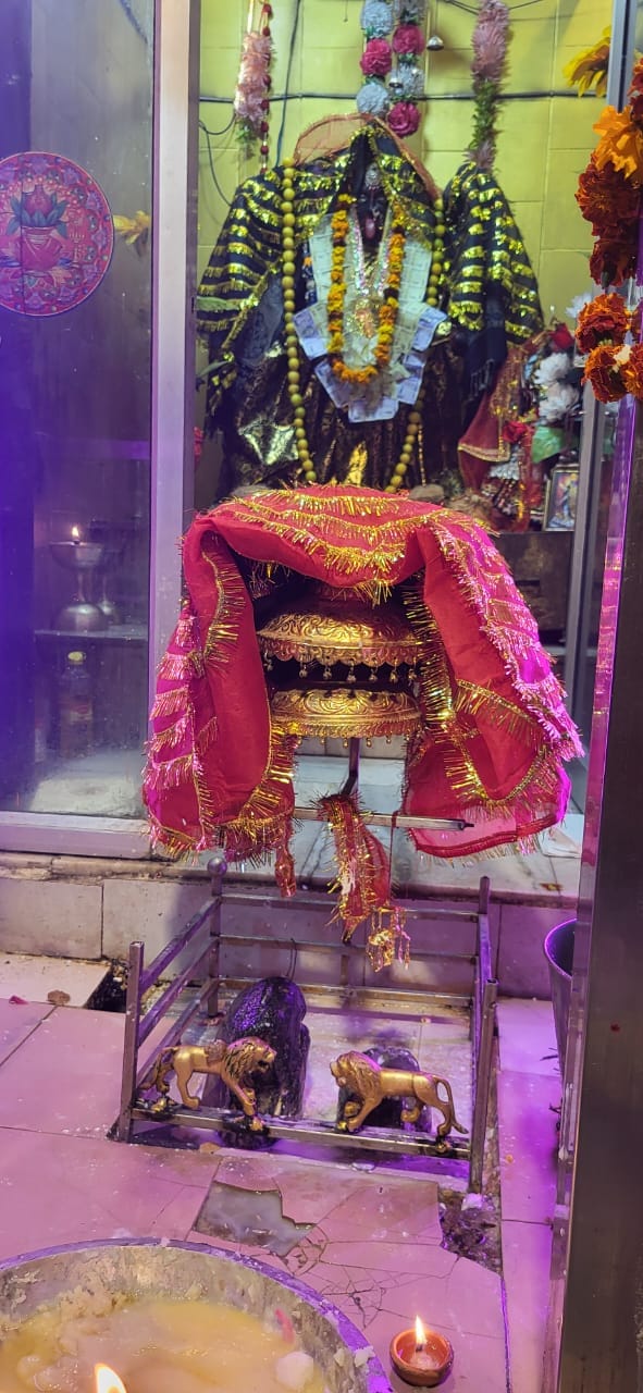 भद्रकाली मंदिर पर माता के दर्शन के लिए पहुंचे श्रद्धालु स्रोत संवाद