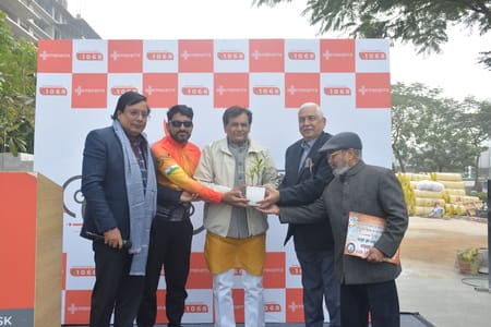 गीता का संदेश देेने के लिए निकाली साइकिल यात्रा