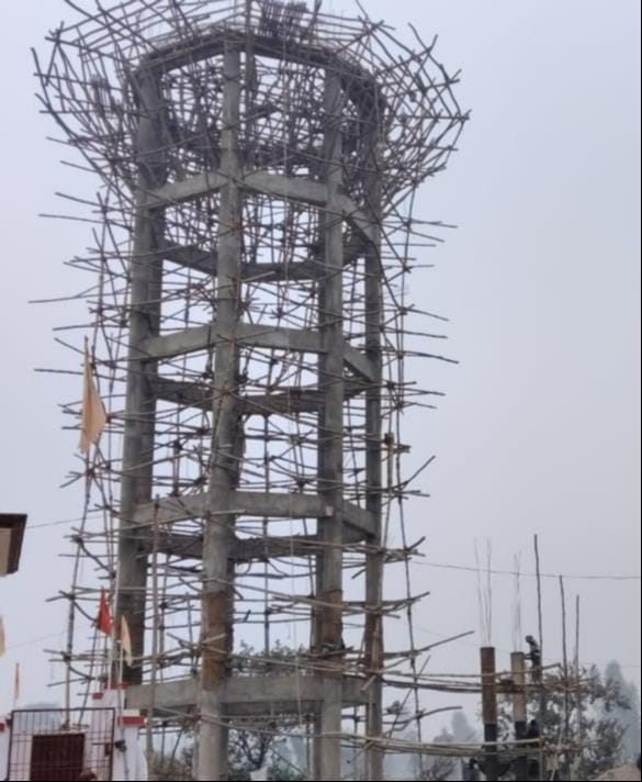 फोटो 14: संडीला में डाली गई अंडरग्राउंड पाइपलाइन। संवाद