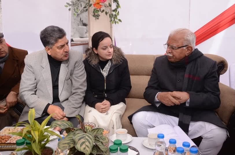 केंद्रीय बिजली मंत्री मनोहर लाल खट्टर ने किश्तवाड़ की प्रमुख जलविद्युत परियोजनाओं का दौरा किया,