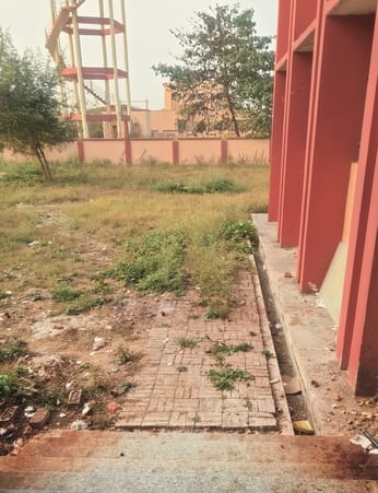 सरोजनीनगर तहसील परिसर में फैली गंदगी। सरोजनीनगर तहसील परिसर में फैली गंदगी।