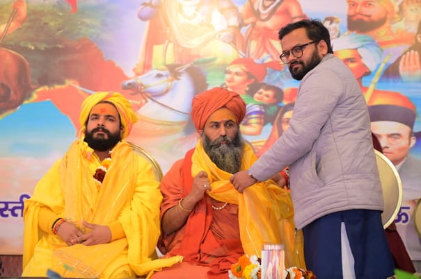 रामाधीन सिंह उत्सव स्थल में सकल हिंदू समाज रामदीन बस्ती विवेकानंद नगर की ओर से हुआ कार्यक्रम। 