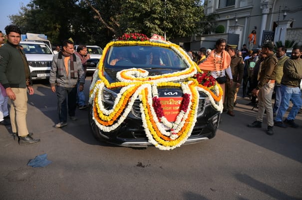रामाधीन सिंह उत्सव स्थल में सकल हिंदू समाज रामदीन बस्ती विवेकानंद नगर की ओर से हुआ कार्यक्रम। 