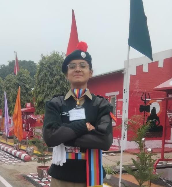 70 यूपी बटालियन मेरठ के कैडेट खुशीराम। (स्त्रोत सोसयटी) मवाना। 70 यूपी बटालियन मेरठ के कैडेट खुशीराम। (स्त्रोत सोसयटी) मवाना।