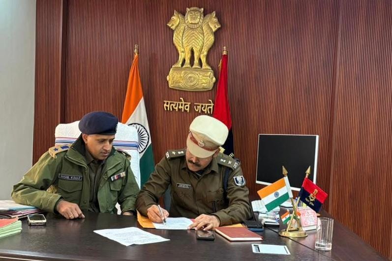 आईपीएस कांतेश मिश्रा ने लिया पदभार