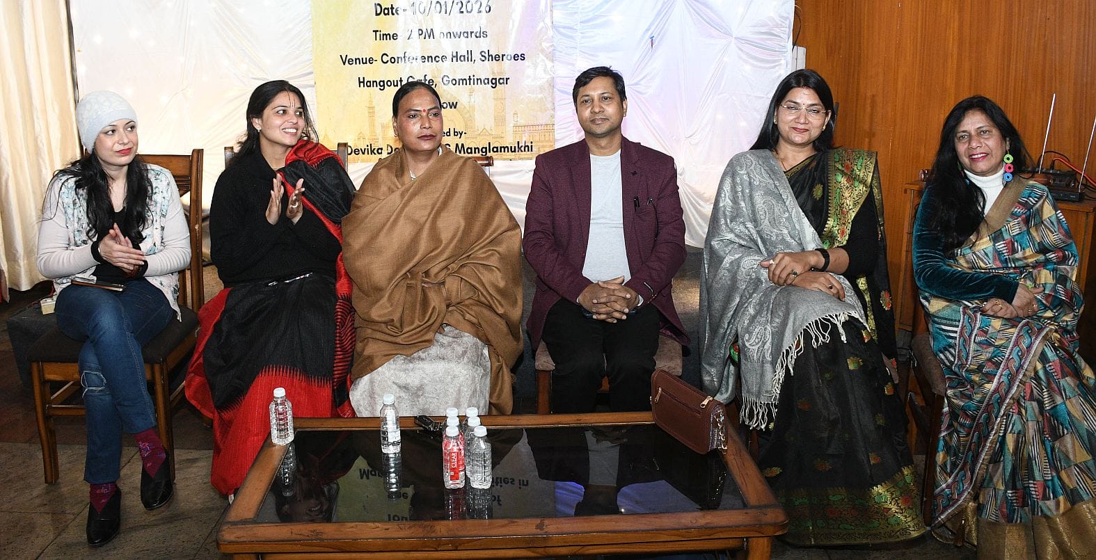 गोमतीनगर स्थित शीरोज कैफे परिसर में शनिवार को पर्यटन में हाशिये पर पड़े समुदायों का योगदान विषय गोमतीनगर स्थित शीरोज कैफे परिसर में शनिवार को पर्यटन में हाशिये पर पड़े समुदायों का योगदान विषय
