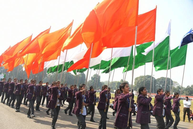 पुलिस लाइन में शनिवार से गणतंत्र दिवस परेड की रिहर्सल शुरू हुई। -संवाद पुलिस लाइन में शनिवार से गणतंत्र दिवस परेड की रिहर्सल शुरू हुई। -संवाद