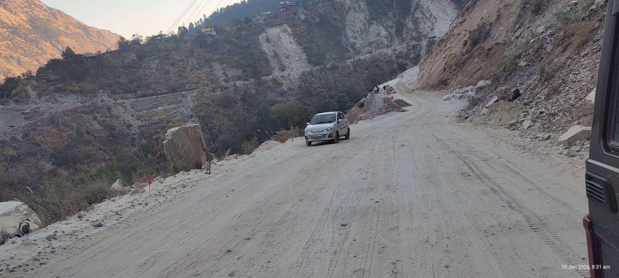 ब्रौनी नाले में शुरू हुआ नेशनल हाईवे पांच के कायाकल्प का कार्य। संवाद ब्रौनी नाले में शुरू हुआ नेशनल हाईवे पांच के कायाकल्प का कार्य। संवाद