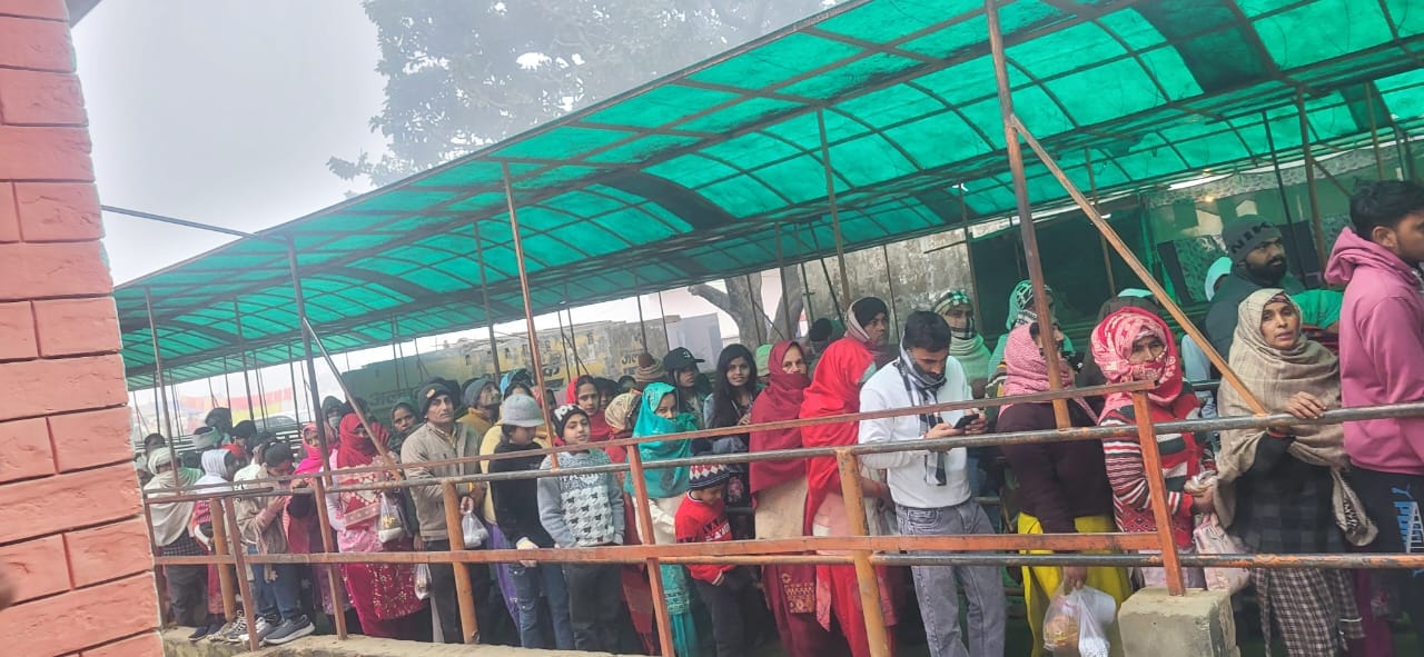 मंदिर में पिंडी स्वरूप में मौजूद है मां भद्रकाली स्रोत संवाद मंदिर में पिंडी स्वरूप में मौजूद है मां भद्रकाली स्रोत संवाद
