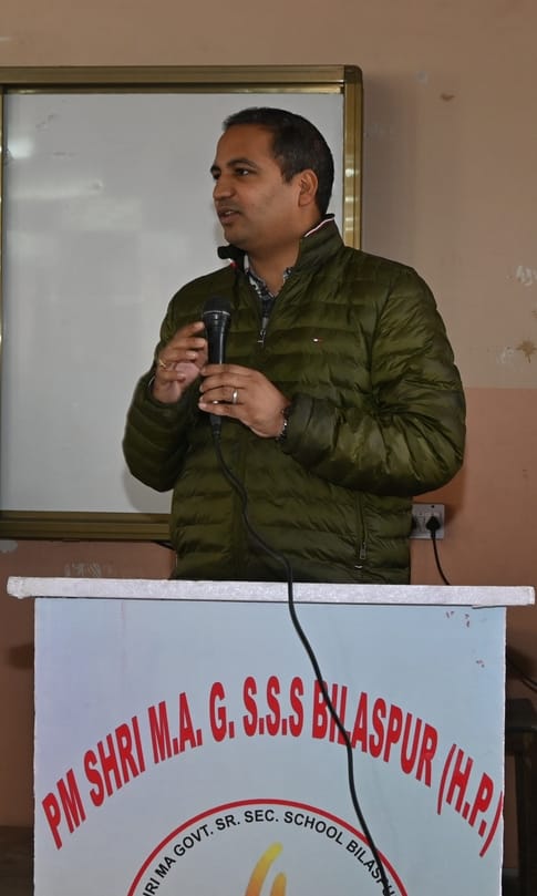 पीएम श्री छात्र स्कूल बिलासपुर में आयोजित कार्यक्रम में उपस्थित छात्र। स्रोत: विभाग। पीएम श्री छात्र स्कूल बिलासपुर में आयोजित कार्यक्रम में उपस्थित छात्र। स्रोत: विभाग।