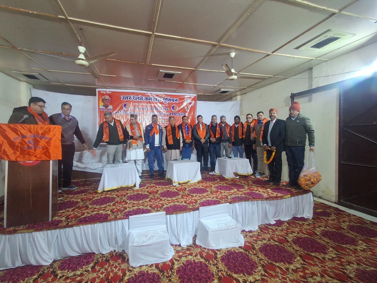 अंबाला से कालका में शामिल होने पहुंचे यूआरकेयू के पदाधिकारी। प्रवक्ता