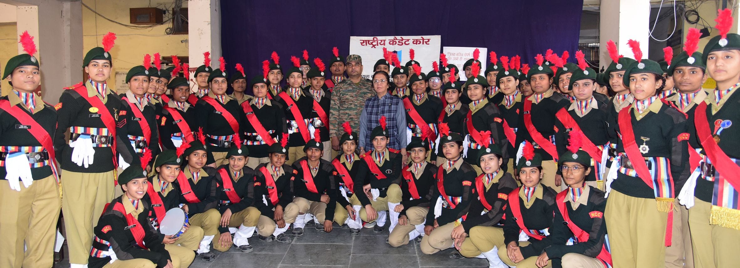 नवयुग कन्या महाविद्यालय में राष्ट्रीय युवा दिवस के अवसर पर सोमवार को भाषण, पोस्टर और स्लोगन प्र