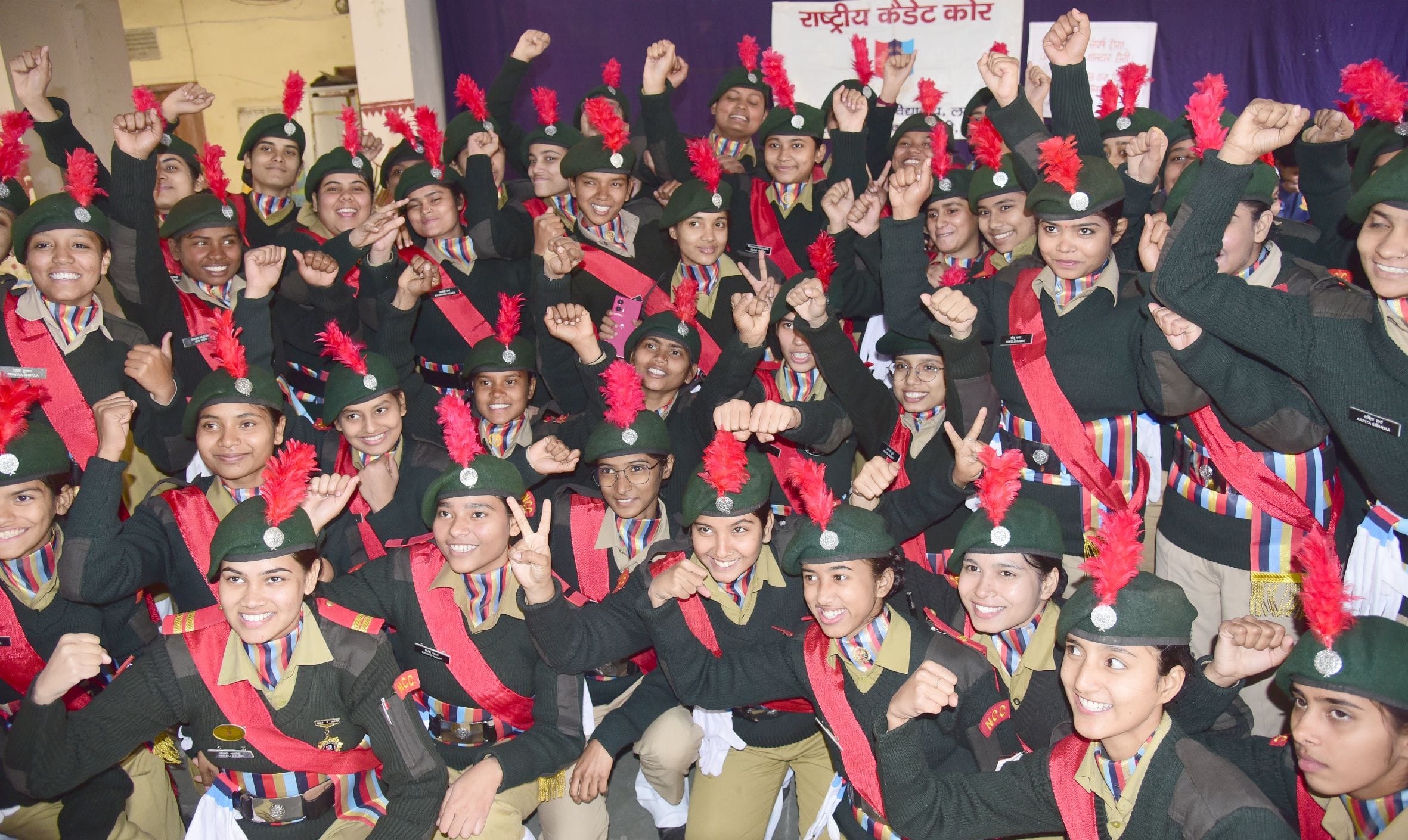 नवयुग कन्या महाविद्यालय में राष्ट्रीय युवा दिवस के अवसर पर सोमवार को भाषण, पोस्टर और स्लोगन प्र