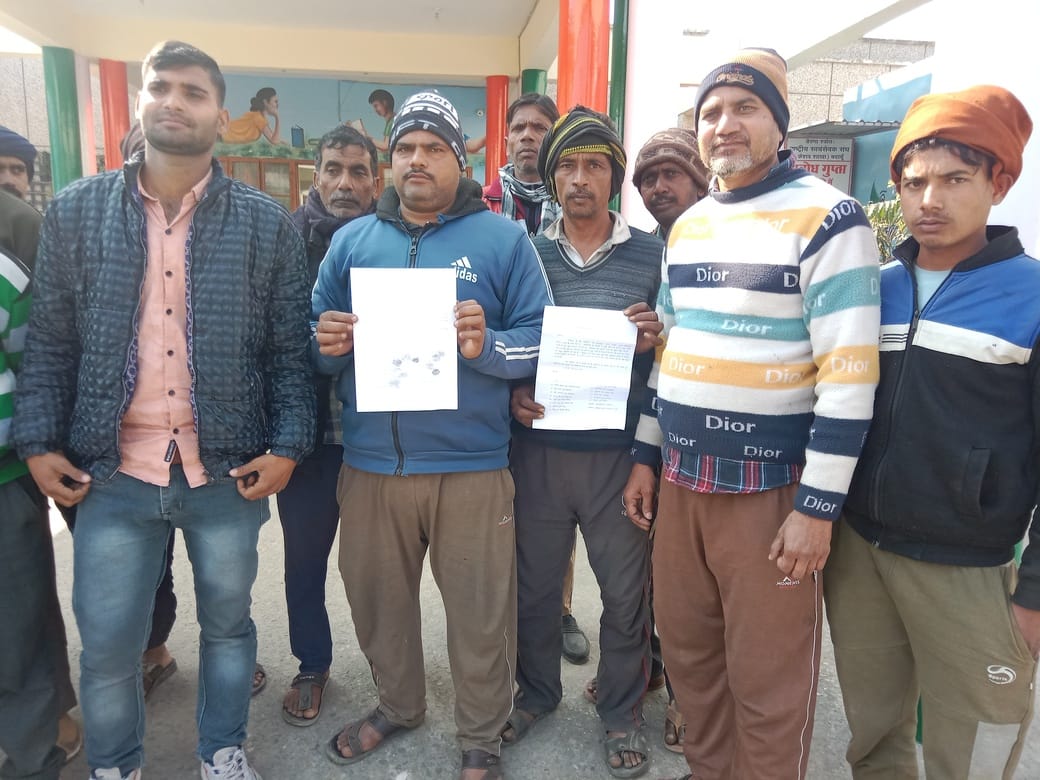 रेस्क्यू के बाद जंगल की ओर जाती नीलगाय। स्रोत -ग्रामीण