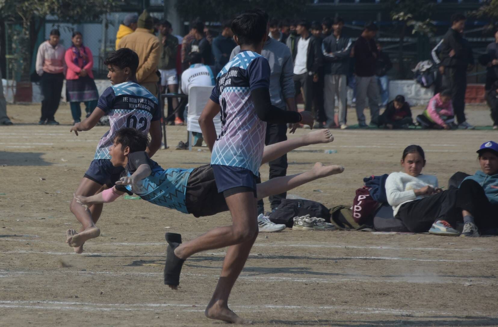 युवा कल्याण विभाग व शिक्षा विभाग की ओर से परेड ग्राउंड में आयोजित सांसद चैंपियनशिप के तहत कबड्ड