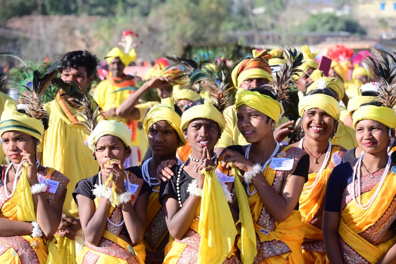 भटगांव पहुँचे मुख्यमंत्री
