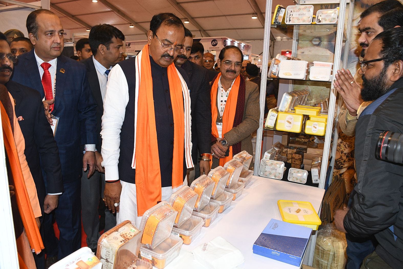 फूड एक्सपो और प्रदर्शनी के उद्घाटन समारोह फूड एक्सपो और प्रदर्शनी के उद्घाटन समारोह