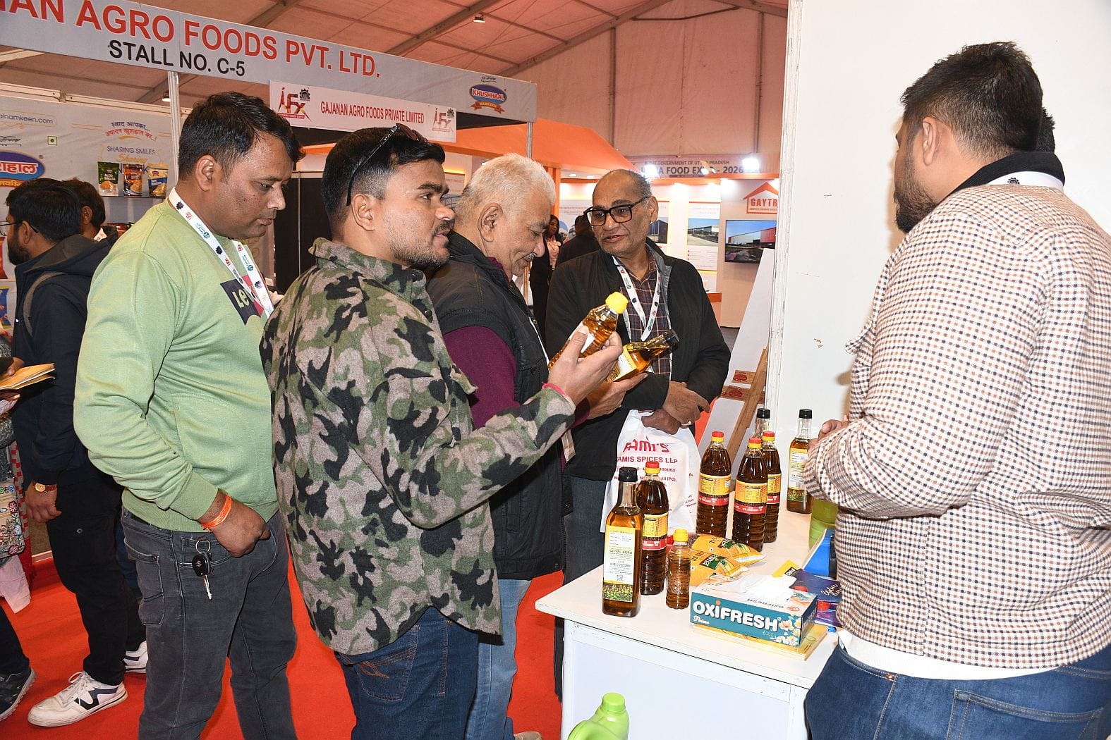 आईआईए के इंडिया फूड एक्सपो में अंतिम दिन रविवार को विशिष्ट अतिथि राज्य परिवर्तन आयोग के सीईओ मन