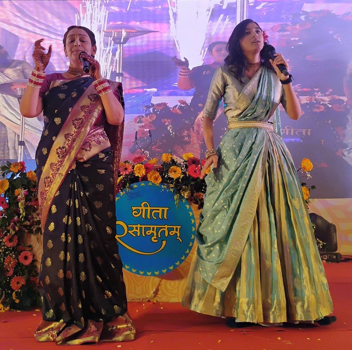 श्रीमद्भगवत गीता ज्ञान महोत्सव ‘गीता रसामृतम’ में मौजूद इस्कॉन के अध्यक्ष अपरिमेय श्याम प्रभु व श्रीमद्भगवत गीता ज्ञान महोत्सव ‘गीता रसामृतम’ में मौजूद इस्कॉन के अध्यक्ष अपरिमेय श्याम प्रभु व