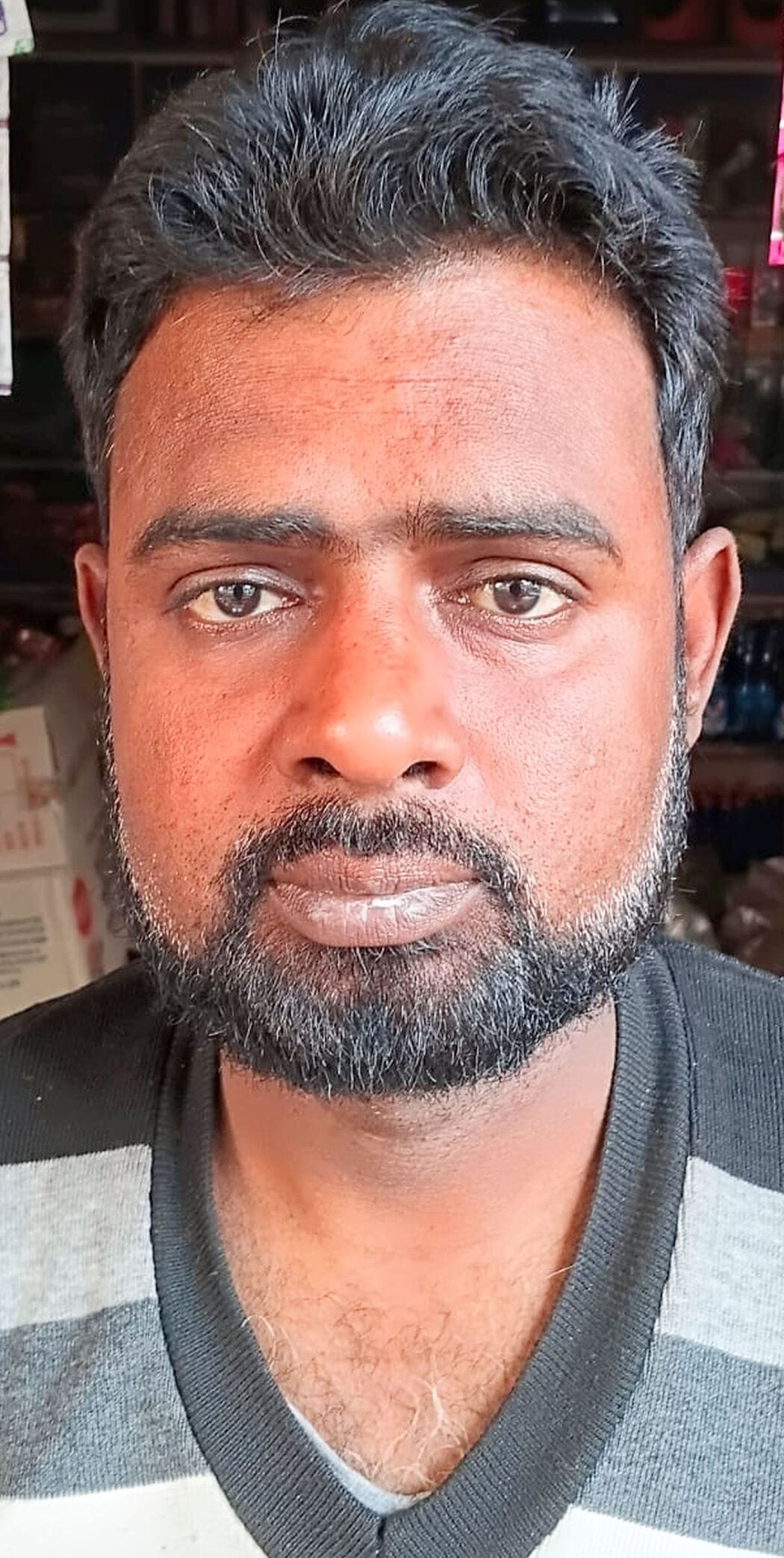 फोटो-17-पटेलनगर चौराहे पर आईटीआई रोड में लगा जाम। संवाद