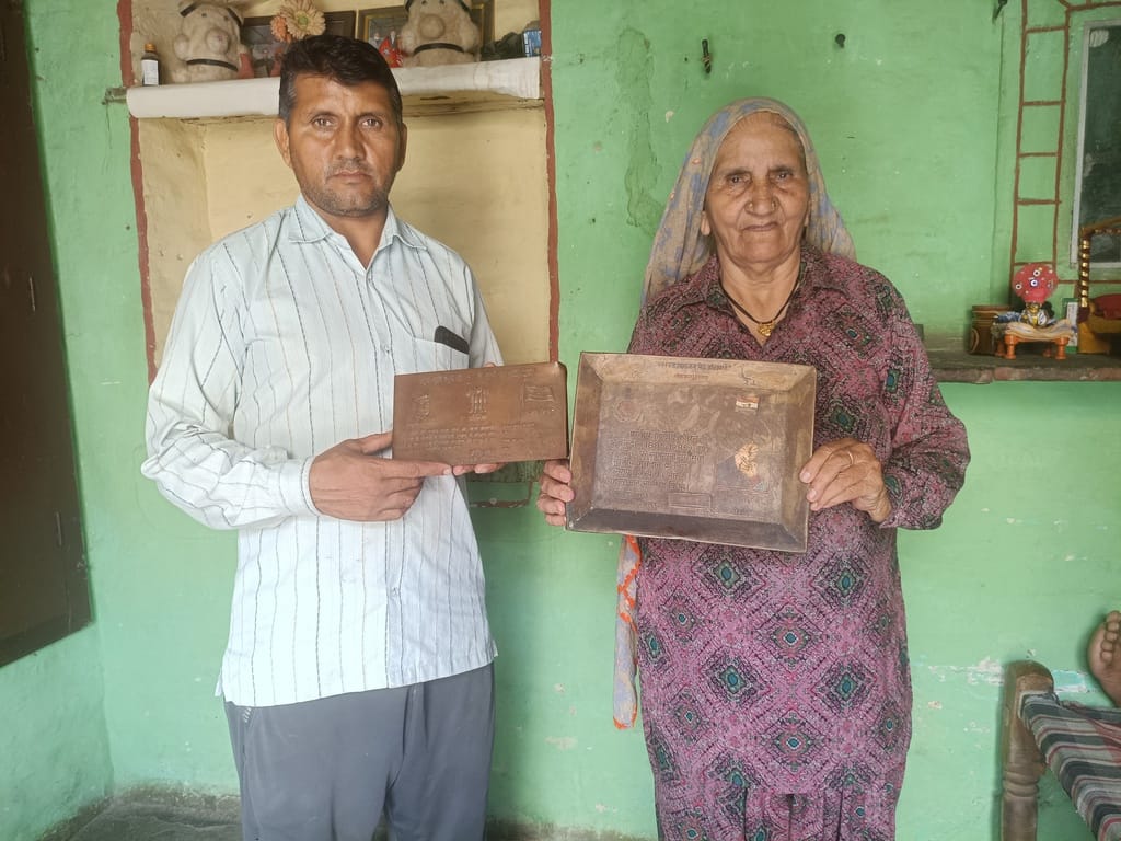 आजाद हिंद फौजी के योद्धा रहे रतीराम। 