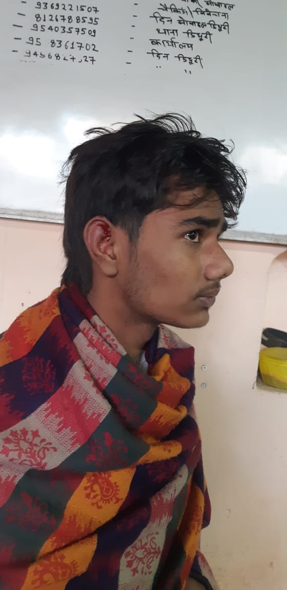 लावड------चिंदौड़ी गांव में तालाब के रास्ते को लेकर हुई मारपीट में घायल