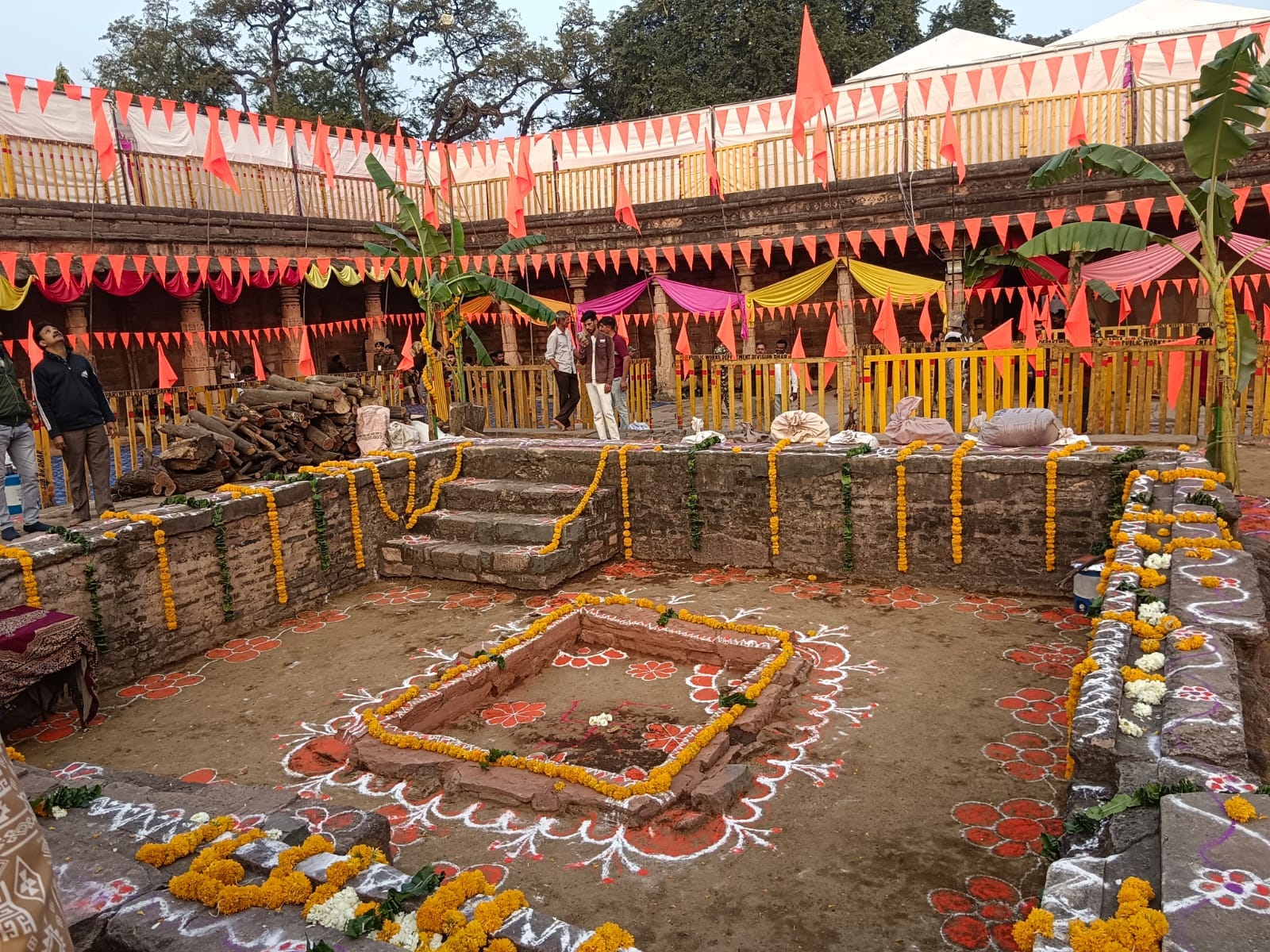 पूजन की तैयारी 