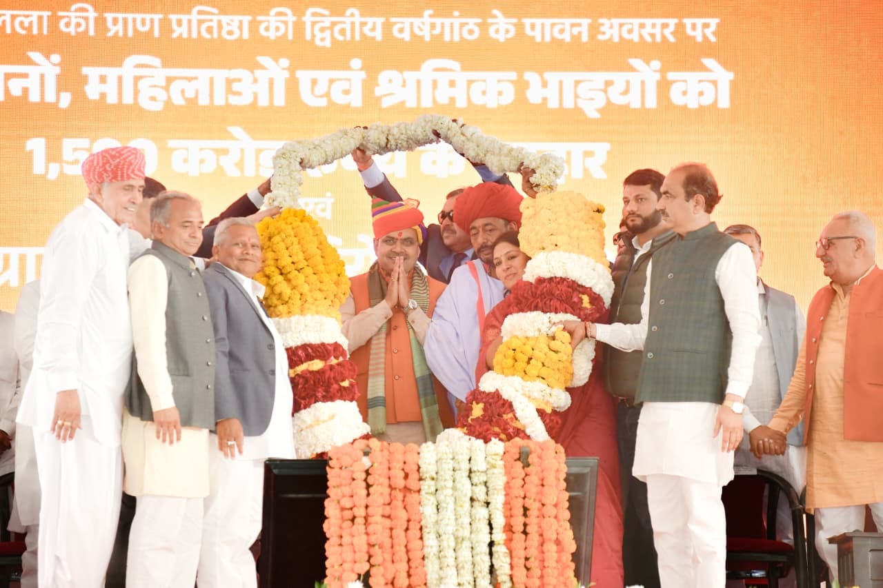 सिरोही। रामलला की प्राणप्रतिष्ठा के 2 साल पूर्ण होने के अवसर पर मुख्यमंत्री ने सिरोही में किसान