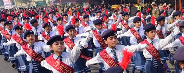 गणतंत्र दिवस पर विधानभवन के सामने से निकलने वाली झांकियों के साथ फुल ड्रेस परेड रिहर्सल की शुरु