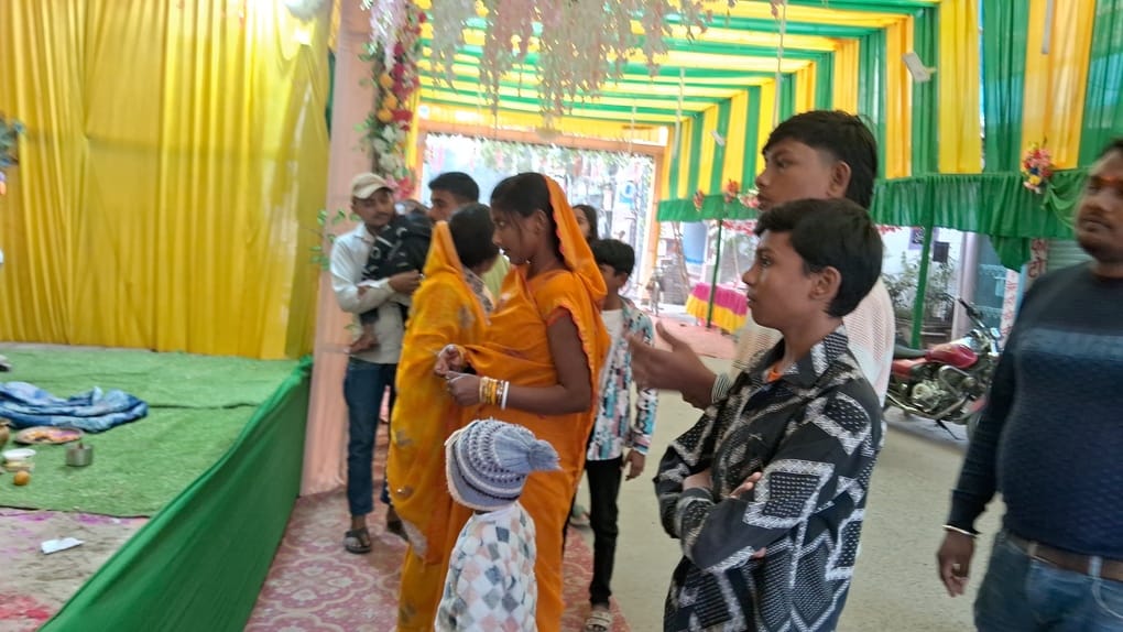 सरस्वती पूजा पर अनोखी पहल