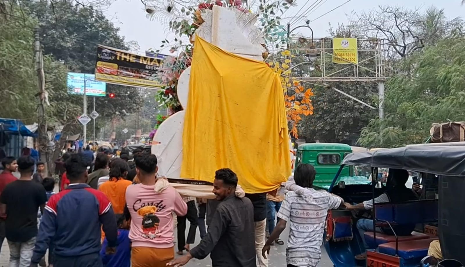 मां की अनोखी विदाई