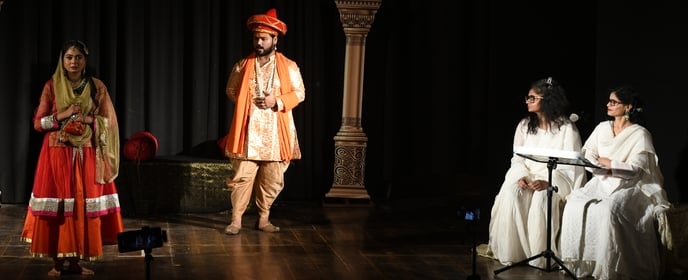 यूपी दिवस की पूर्व संध्या पर गोमती नगर स्थित बाैद्ध शोध संस्थान में शुक्रवार को सृजन शक्ति वेलफ
