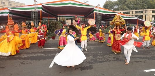 26 जनवरी को होने वाली परेड के लिए हुआ अंतिम पूर्वाभ्यास। 26 जनवरी को होने वाली परेड के लिए हुआ अंतिम पूर्वाभ्यास।