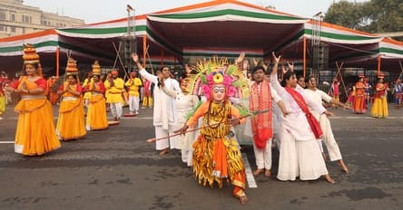 26 जनवरी को होने वाली परेड के लिए हुआ अंतिम पूर्वाभ्यास। 26 जनवरी को होने वाली परेड के लिए हुआ अंतिम पूर्वाभ्यास।