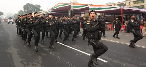 26 जनवरी को होने वाली परेड के लिए हुआ अंतिम पूर्वाभ्यास। 26 जनवरी को होने वाली परेड के लिए हुआ अंतिम पूर्वाभ्यास।