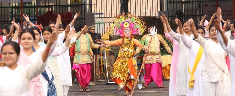 26 जनवरी को होने वाली परेड के लिए हुआ अंतिम पूर्वाभ्यास। 26 जनवरी को होने वाली परेड के लिए हुआ अंतिम पूर्वाभ्यास।