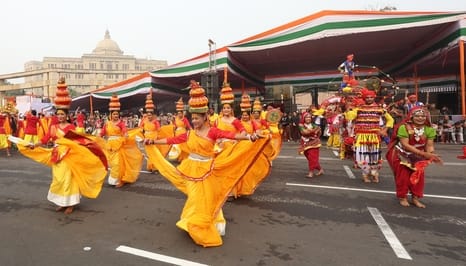 26 जनवरी को होने वाली परेड के लिए हुआ अंतिम पूर्वाभ्यास। 26 जनवरी को होने वाली परेड के लिए हुआ अंतिम पूर्वाभ्यास।