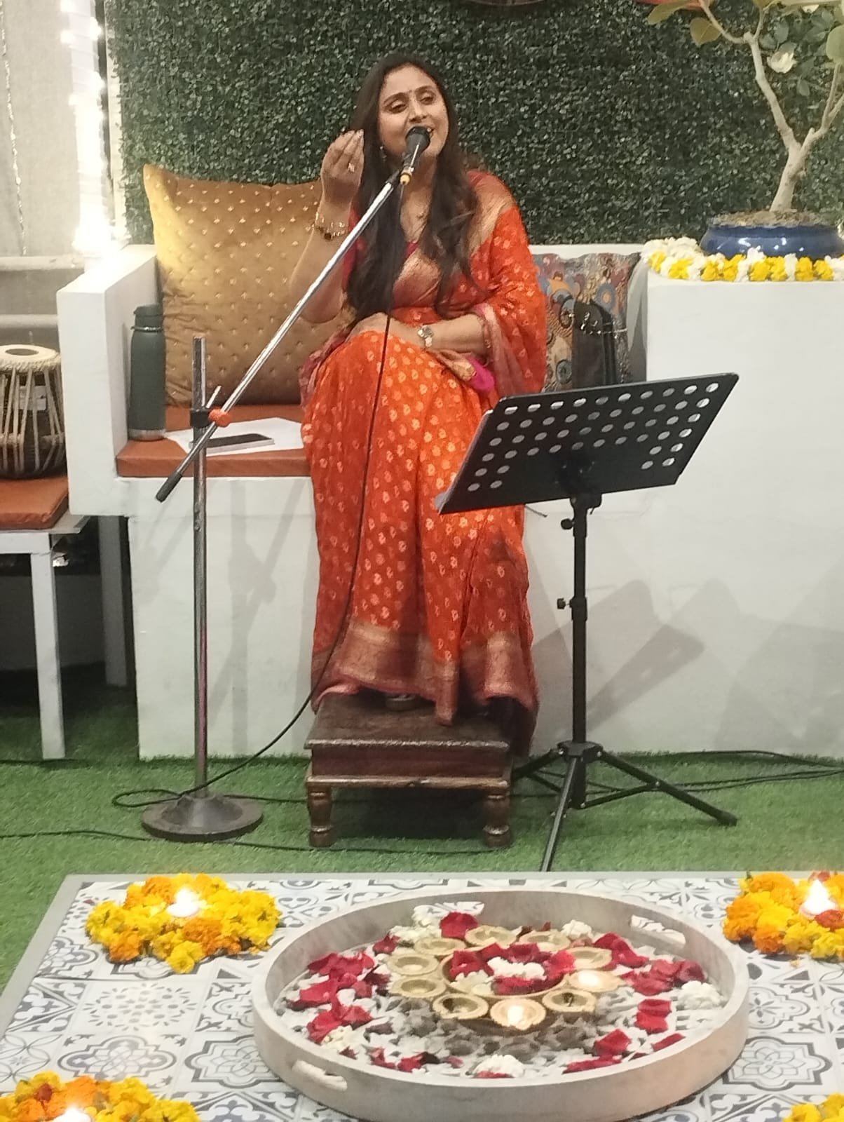 डॉ. प्रभा के गीतों पर झूमे संगीतप्रेमी