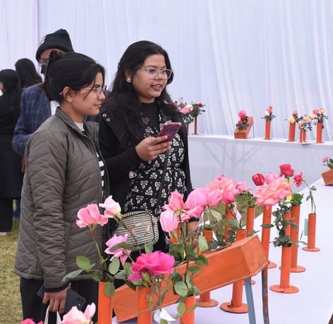 एनबीआरआई में खिले गुलाब, महके ग्लैडियोलस एनबीआरआई में खिले गुलाब, महके ग्लैडियोलस