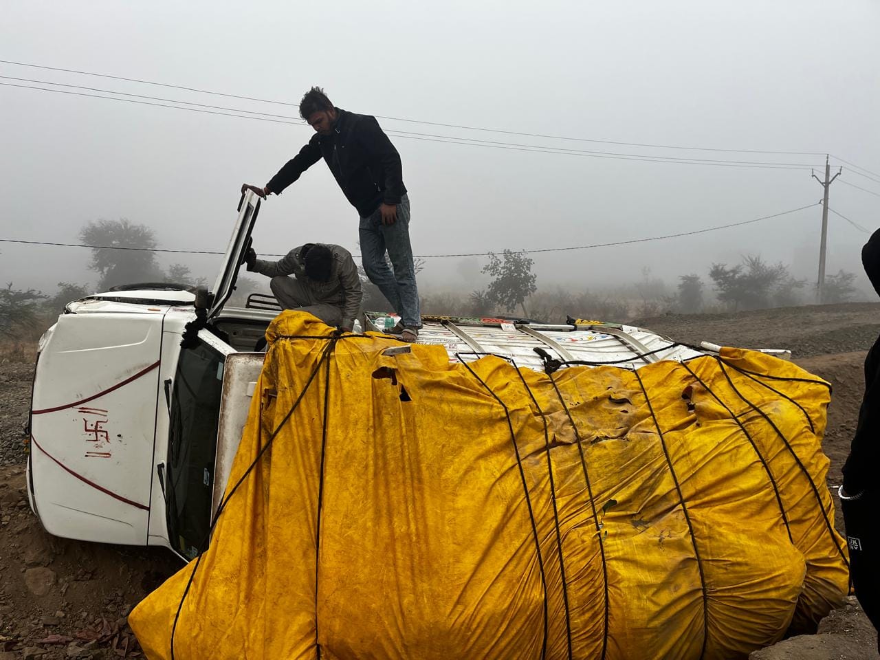 फोरलेन पर हादसा 