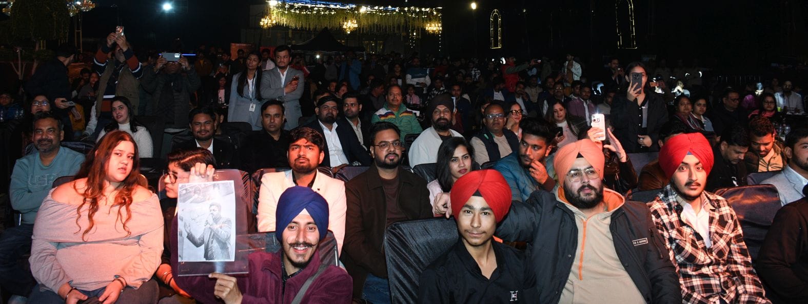 जस्सी के गीतों पर झूम के नाचे लखनवी