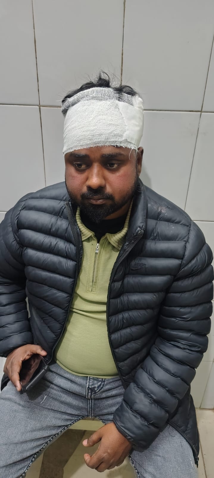 घायल सुफियान।