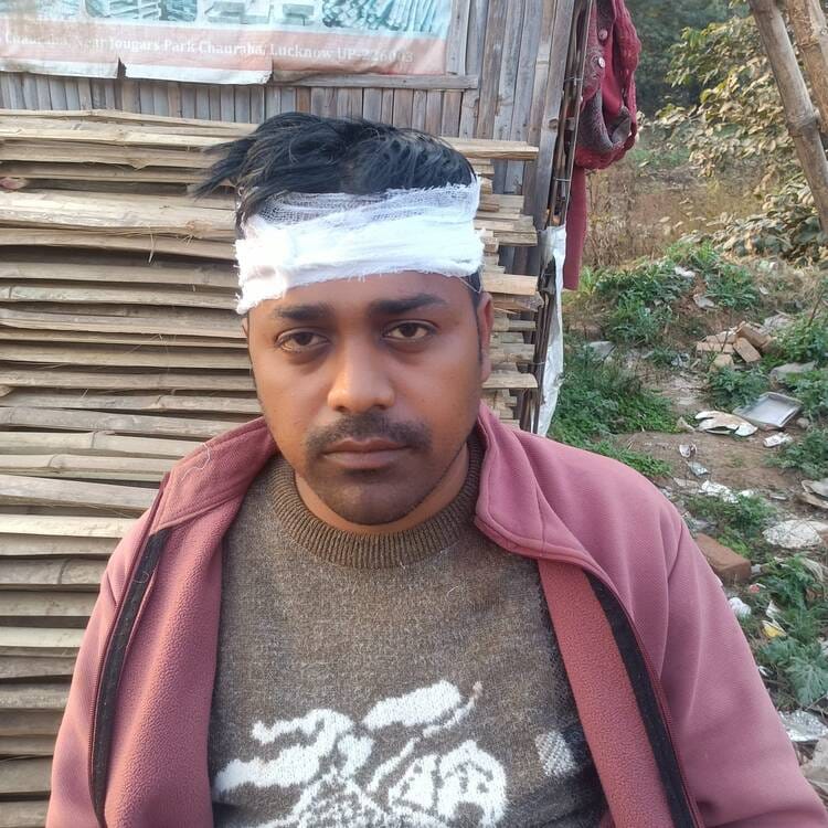 घायल सुफियान।