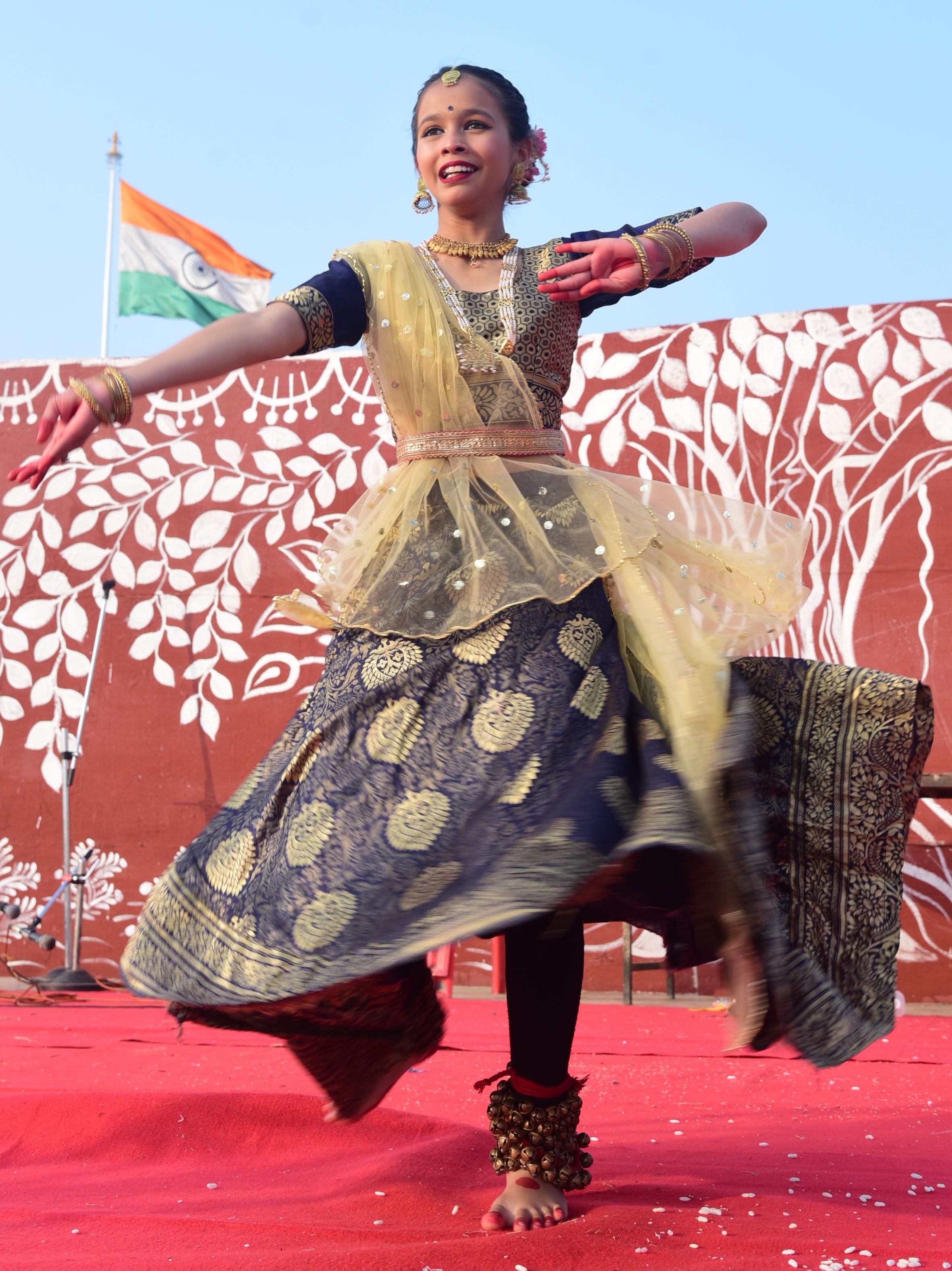 नुक्कड़ नाटकों और कठपुतली नृत्य ने माहौल को बनाए रखा जीवंत