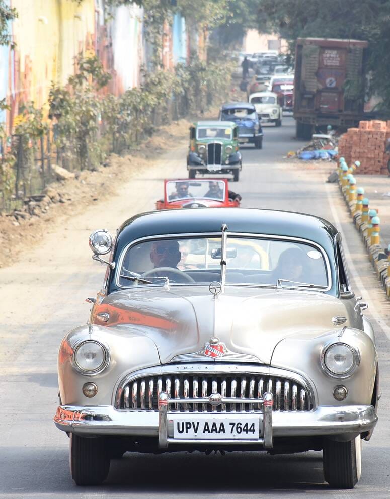 वर्ल्ड वार टू और फिल्मों का हिस्सा रहीं विंटेज कारों ने बिखेरा जलवा